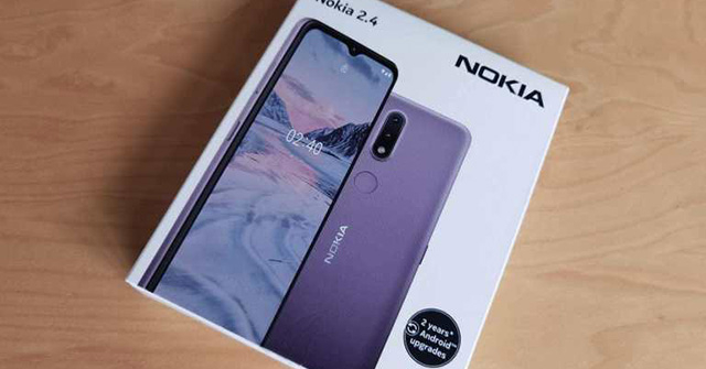 Đập hộp Nokia 2.4 giá 3,23 triệu đồng