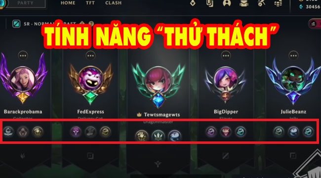 LMHT: Riot Games ra thêm tính năng Thử Thách, ghi lại thành tựu trong game