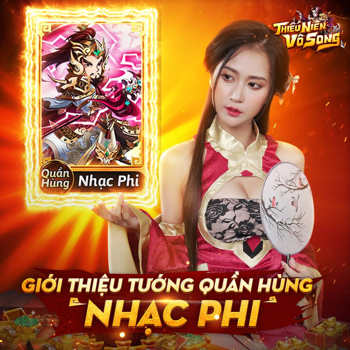 Game đấu tướng 6vs6 kinh điển Thiếu Niên Vô Song chính thức ra mắt, cấp vốn 60 triệu full phúc lợi, tặng 120 lượt quay