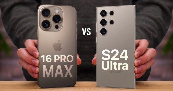 So sánh thời lượng pin iPhone 16 Pro Max và Galaxy S24 Ultra: Chiến thắng sít sao, Samsung gây bất ngờ