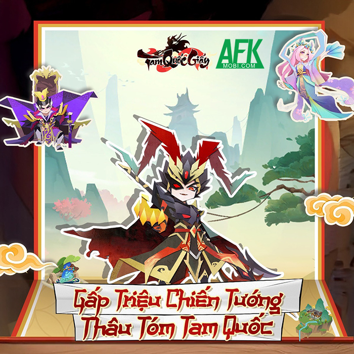 Tam Quốc Giấy game đấu tướng mới sắp được ra mắt trên cổng Chơi Ngay VNG
