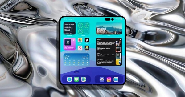iPhone gập đầu tiên của Apple lộ diện với mức giá không tưởng