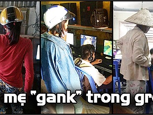 Hài hước với vị phụ huynh “gank” con ngay trong group game