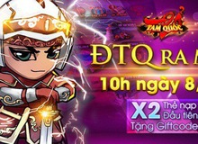 Đả Tam Quốc tặng game thủ bạt ngàn giftcode mừng ra mắt hôm nay