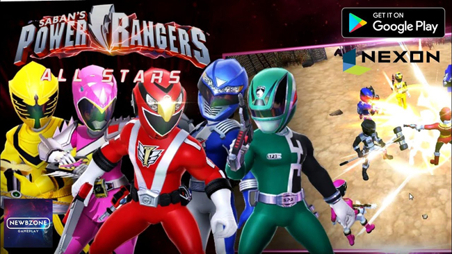 Power Rangers: All Stars – game mobile lấy đề tài siêu nhân chính thức ra mắt toàn cầu