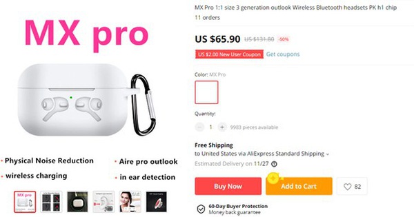 AirPods Pro hàng nhái Trung Quốc nổi dậy: Phân biệt ra sao để tránh tiền mất tật mang?