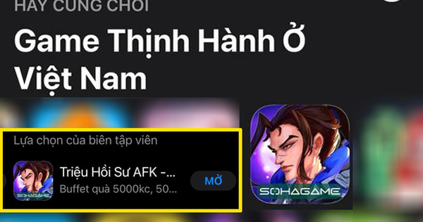 Triệu Hồi Sư AFK: Top miễn phí App Store, Top xu hướng CH Play, Top Thịnh hành Việt Nam