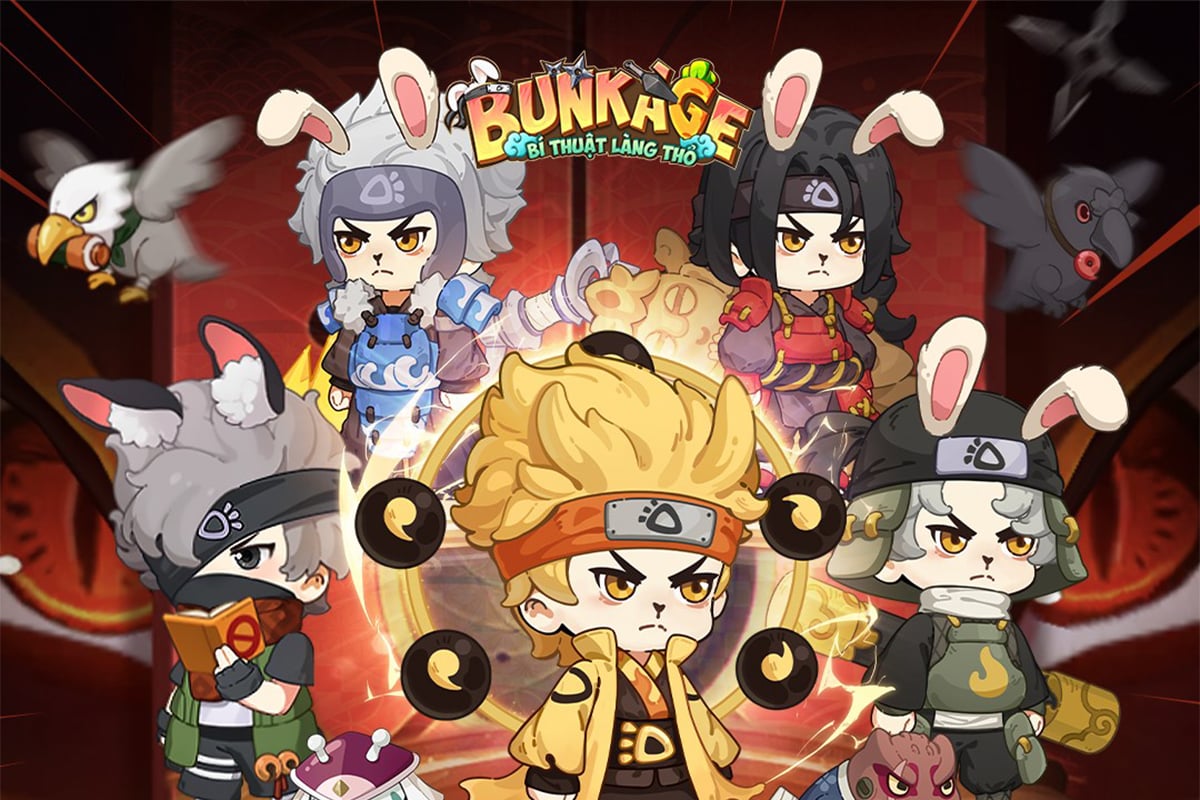 Bunkage: Bí Thuật Làng Thỏ về Việt Nam - Naruto phiên bản thỏ sẵn sàng chinh phục mọi game thủ