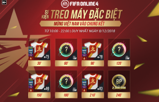 Bị chê event ‘nhạt’, Garena ra mắt thêm 2 sự kiện ‘khủng’ dịp cuối tuần dành tặng cho game thủ FIFA Online 4