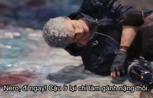 [Game4v Vietsub] Dante, Nero và đồng đội bị Chúa Quỷ nghiền nát; V chính thức trổ tài trong Devil May Cry 5