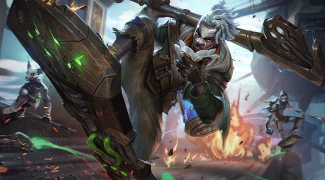 LMHT: Riot ra mắt skin Ekko Thủ Lĩnh Ánh Lửa siêu ngầu từ Arcane