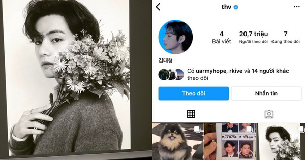 Vừa lập Instagram, V (BTS) đã phá vỡ chuỗi thành tích khủng của Lisa (BLACKPINK) còn xác lập luôn kỷ lục mới trên nền tảng này!