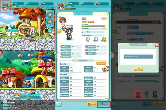 MapleStory R: Evolution tặng dàn giftcode “cực chất” để người chơi khởi sự tại đảo Lá Phong