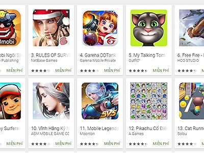 Thị trường game mobile năm 2017, Kiếm hiệp chững lại, MOBA và Sinh tồn lên ngôi