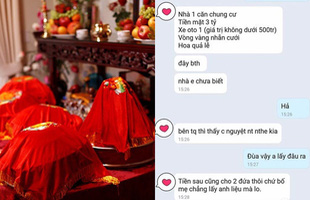 Cứ tưởng đã thoát kiếp FA, chàng trai phát hoảng với màn thách cưới của nhà gái, cộng đồng mạng cũng chỉ biết cảm thán: 