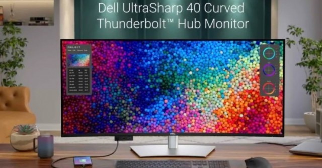 Dell ra mắt màn hình cong 40 inch, độ phân giải 5K siêu 