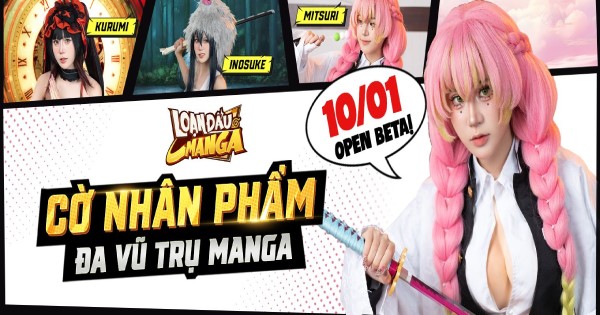 Loạn Đấu Manga – Cờ nhân phẩm đa vũ trụ manga sẽ được VTC Mobile phát hành tại Việt Nam