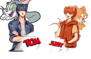 Tom, Jerry và dàn nhân vật hoạt hình đình đám hóa mỹ nam, mỹ nữ khiến các fan thích mê