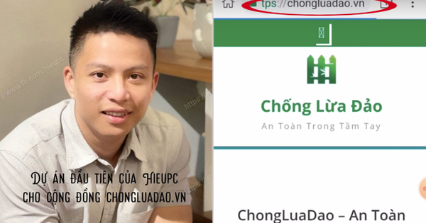 Hieupc chính thức trình làng trang web chống lừa đảo, cộng đồng mạng ca ngợi hết lời