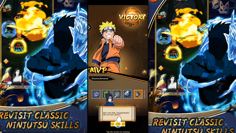 Eternal War Ninjas Assembled - Game RPG Naruto mới mở truy cập sớm