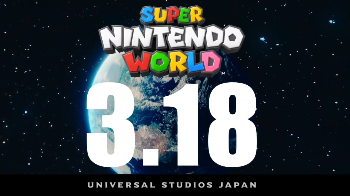 Công viên Super Nintendo World chính thức mở cửa vào ngày 18/03