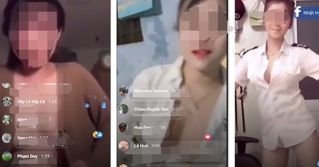 Tràn lan video live khoe thân, sexy phản cảm trên Facebook Gaming