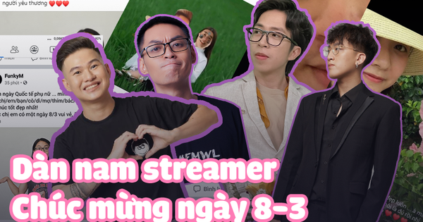 Hội streamer gửi lời chúc ngày 8⁄3 tới phái đẹp: Người nghiêm túc, kẻ tấu hài, riêng ViruSs vẫn là đặc biệt nhất!