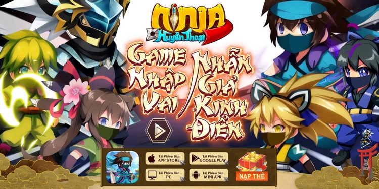 Ninja Huyền Thoại chính thức ra mắt game thủ Việt vào hôm nay 09/03