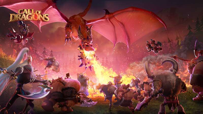 Call of Dragons - Game triệu hồi rồng, chiến đấu sôi động sắp ra mắt bản quốc tế