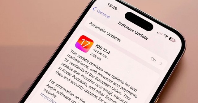 iPhone sẽ trở nên tốt hơn sau khi cập nhật lên iOS 17.4