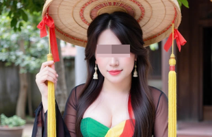 Diện trang phục quan họ Bắc Ninh, hot girl để lộ chi tiết phản cảm khiến dân tình bức xúc