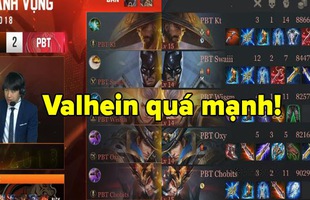 Liên Quân Mobile: PBT pick Valhein, góp phần khiến Jeff Team thua trận thứ 7 liên tiếp