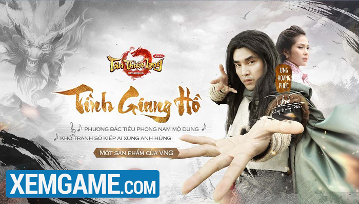 Ca sỹ Ưng Hoàng Phúc hóa thân thành Kiều Phong trong game Tân Thiên Long Mobile VNG