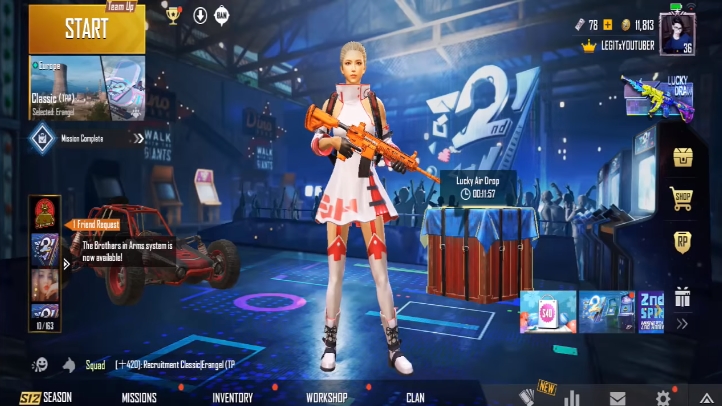 Hướng dẫn nhận skin súng, trang phục và hàng loạt quà khủng từ PUBG Mobile