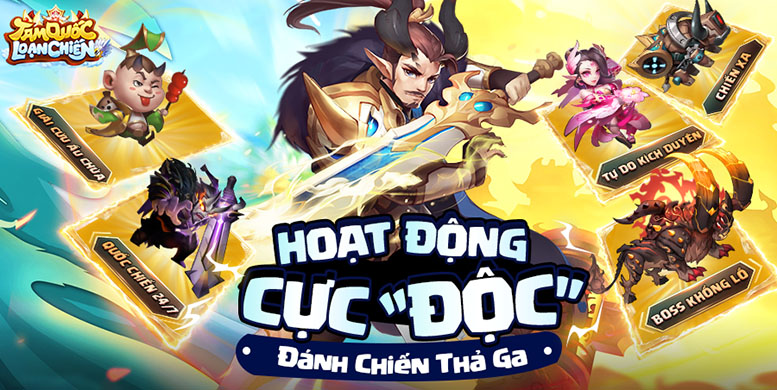 Game đấu tướng độc lạ Tam Quốc Loạn Chiến Funtap về Việt Nam