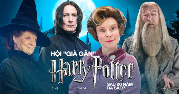 Hội bô lão của Harry Potter sau 20 năm: Thầy Dumbledore 80 tuổi vẫn đóng phim, 