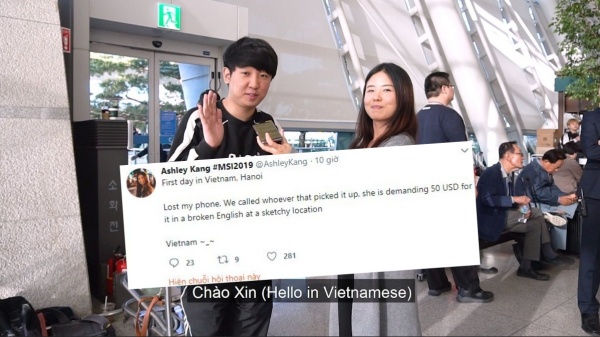 Đặt chân đến Việt Nam, nữ phóng viên MSI 2019 buộc phải chuộc lại chiếc điện thoại đánh rơi của mình