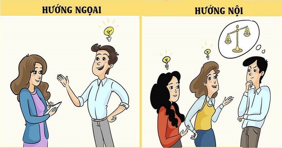 11 điểm khác biệt giữa người hướng nội và hướng ngoại, bạn thấy có đúng không?