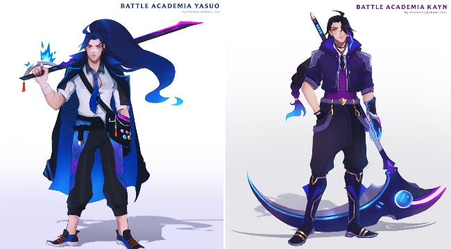 LMHT: Yasuo gia nhập Học Viện Chiến Binh cùng Yone trong bộ skin fanmade