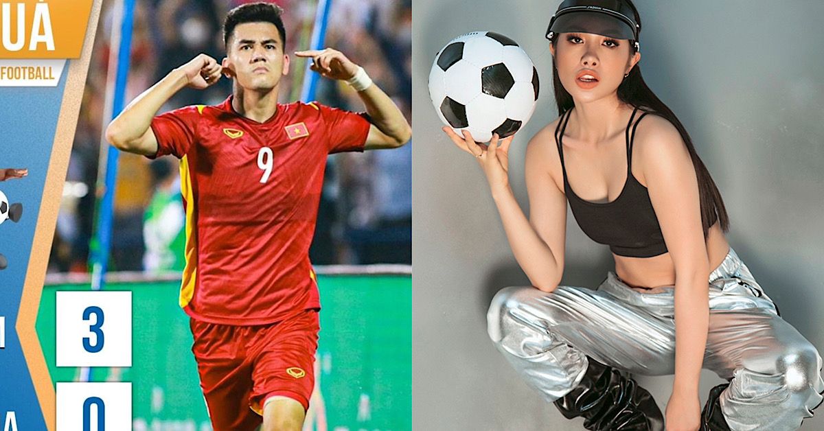 Tiến Linh lạnh lùng “xé lưới” U23 Indonesia, “con gái Hoài Linh” nói một câu nức nở