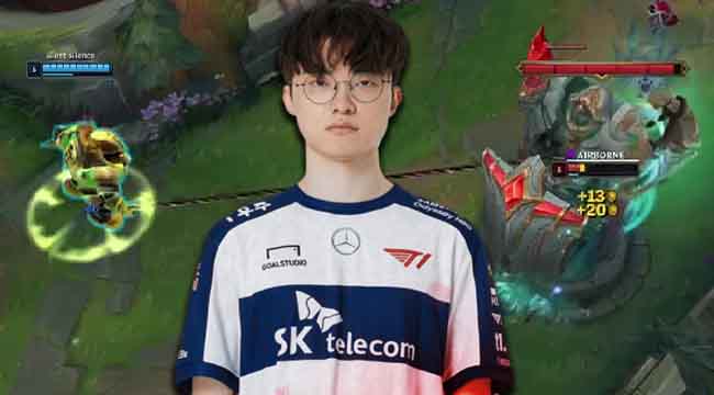 Faker “làm phép” với Nautilus Đường Giữa nhờ hitbox siêu ảo