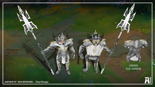 LMHT: Cộng đồng tự chế ra skin fanmade khi Jarvan trở thành vua