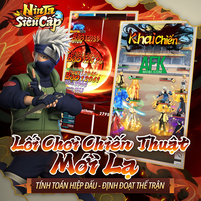 Ninja Siêu Cấp game Naruto đấu tướng màn hình dọc mới toanh về Việt Nam