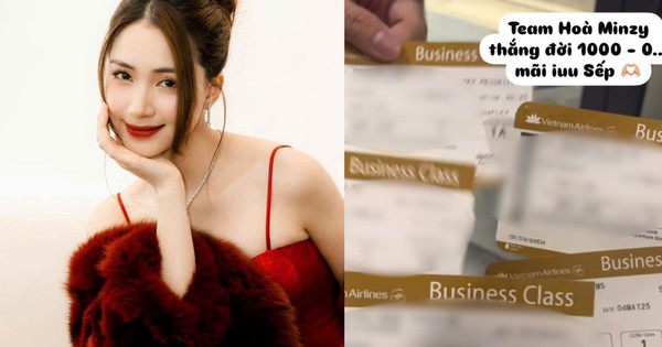 Bức hình flex độ giàu có của Hoà Minzy