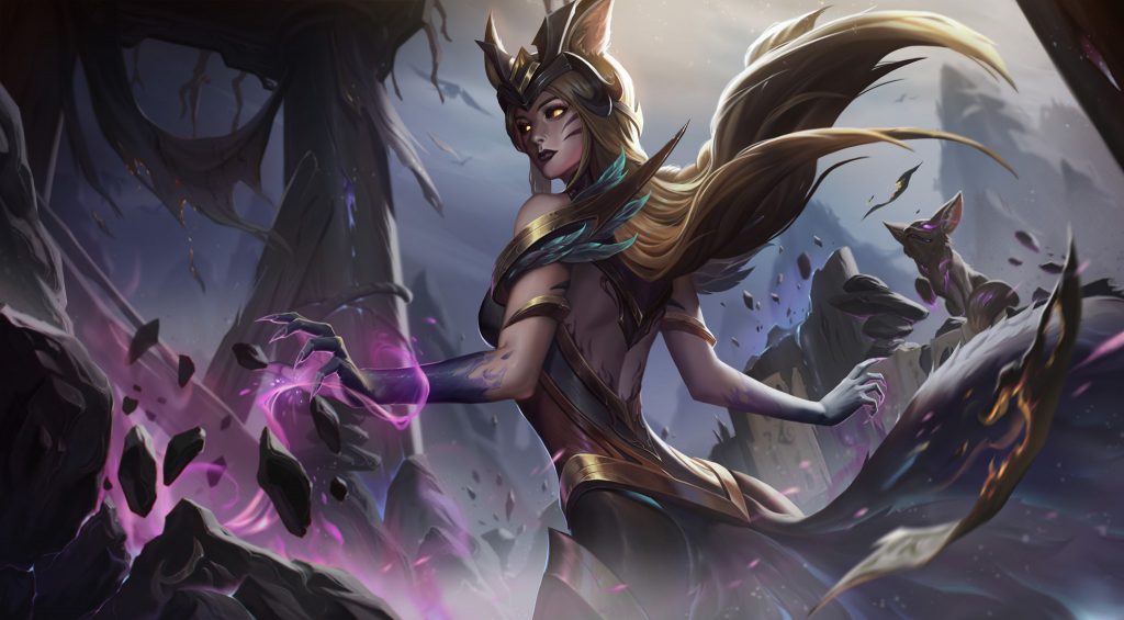 Mãn nhãn với bộ skin Fanmade Ahri Tiên Hắc Ám 'cực xịn'