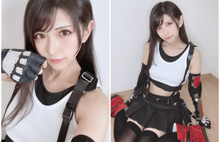 Lại xuất hiện cô nàng cosplay Tifa đời thực mới cực xinh, giống 99% phiên bản Final Fantasy VII Remake