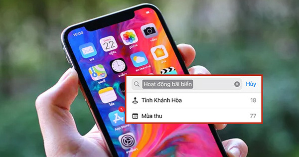 Mẹo tìm kiếm ảnh cực nhanh trên iPhone mà gần như tất cả người dùng đều chưa từng biết tới