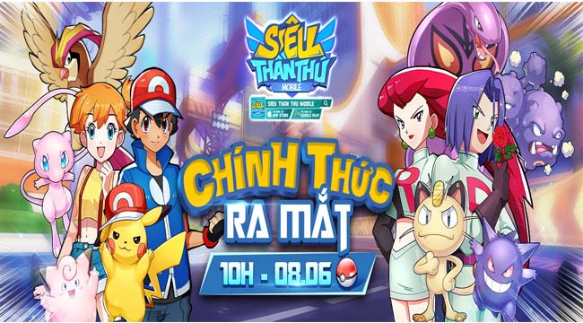 Trải nghiệm Siêu Thần Thú Mobile: Một thế giới Pokemon đầy mới lạ