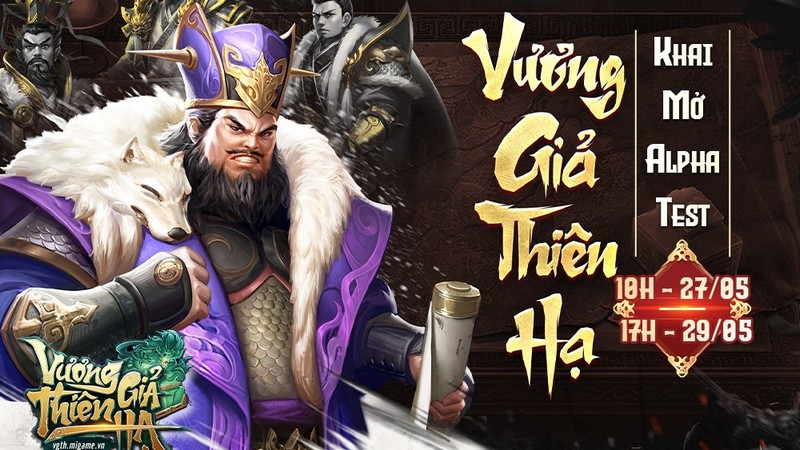 Vương Giả Thiên Hạ chính thức ra mắt game thủ Việt vào ngày 27/5