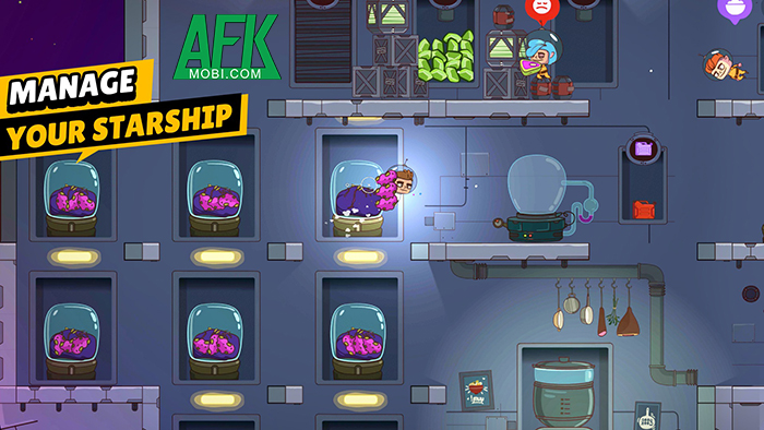 Lãnh đạo phi hành đoàn của mình sinh tồn ngoài vũ trụ vô tận tại game Space Squad Survival